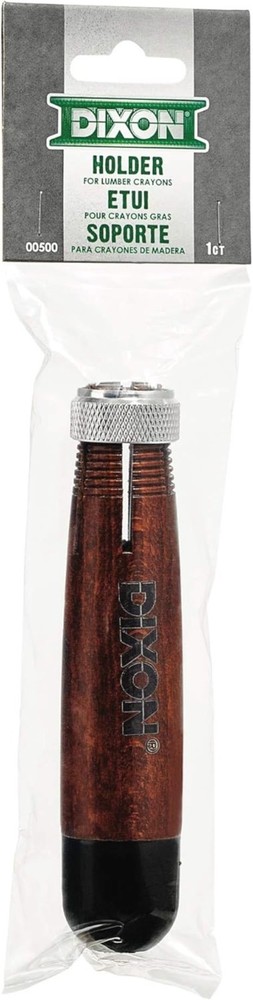 Walnut Crayon Holder Set - 12 Durable Holders for Precision Drawing