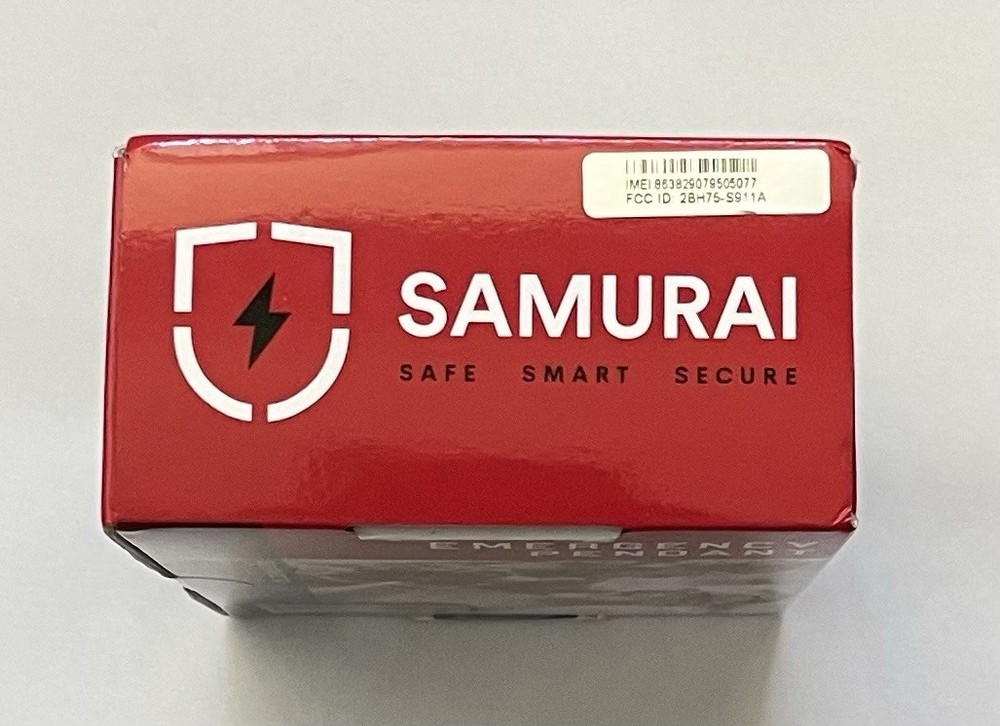 Samurai 911 Emergency Rechargeable Communication Pendant