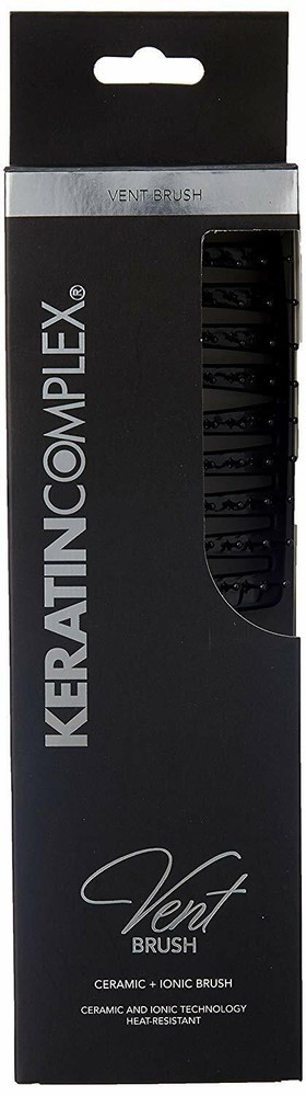 Keratin Complex  Black Ceramic + Ionic Vent Brush