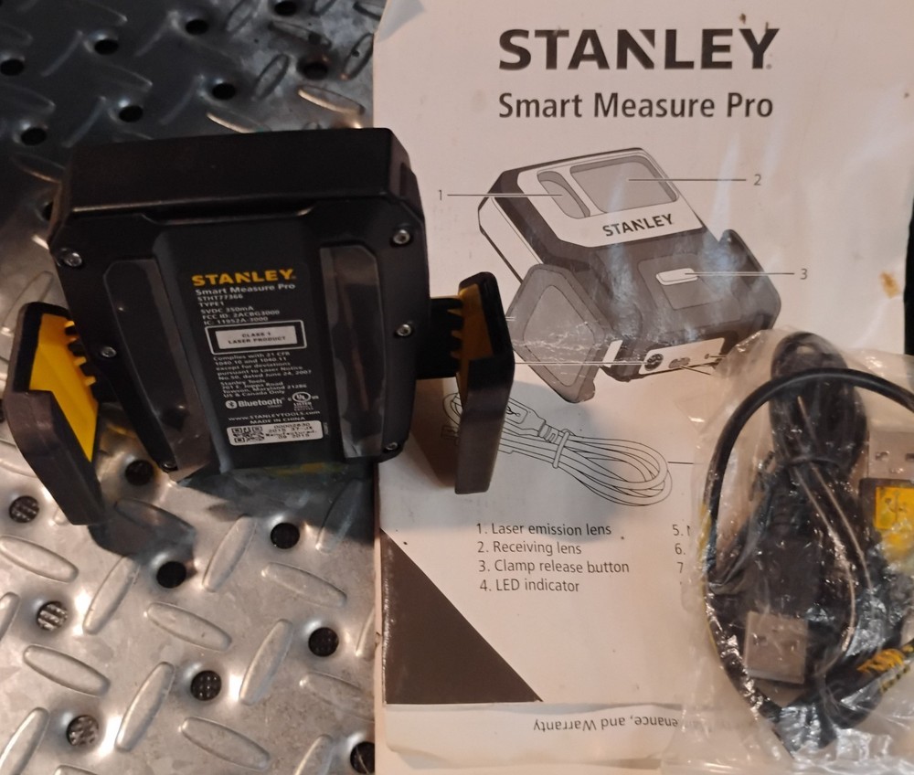 STANLEY Smart Tech Digital Measure Device Bluetooth Smart Measure PRO STHT77366