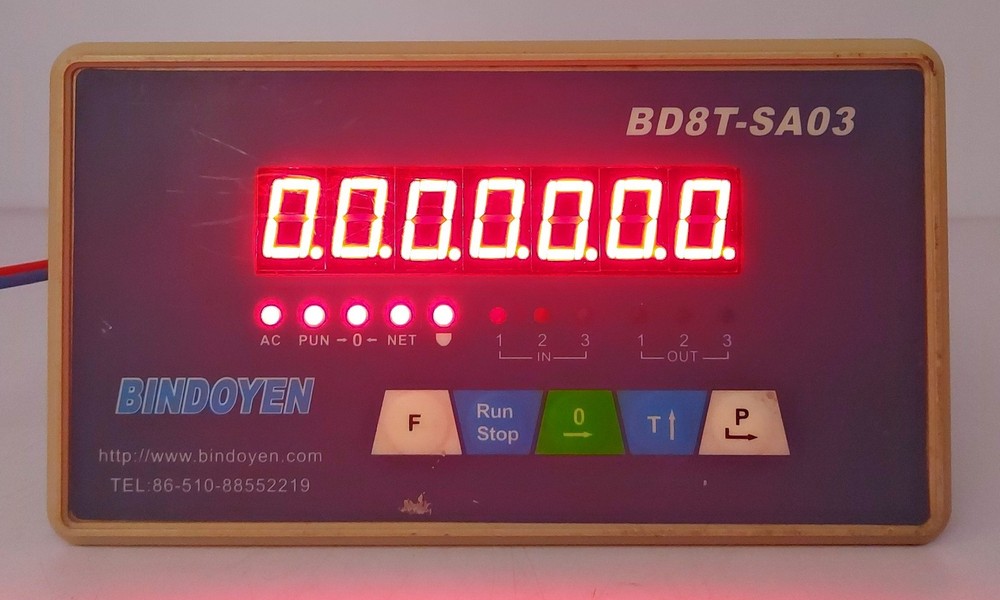 Bindoyen BD8T-SA03 Material Mixing System Injection Machine Controller Display