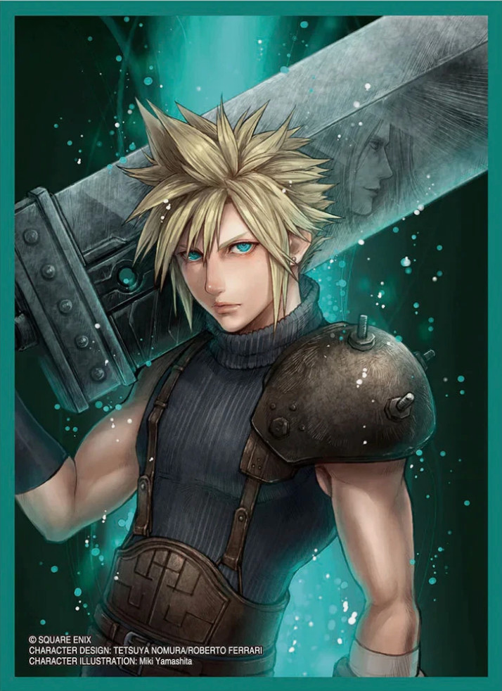 Final Fantasy TCG: Sleeves 100CT - CLOUD  (FFCSS-02)