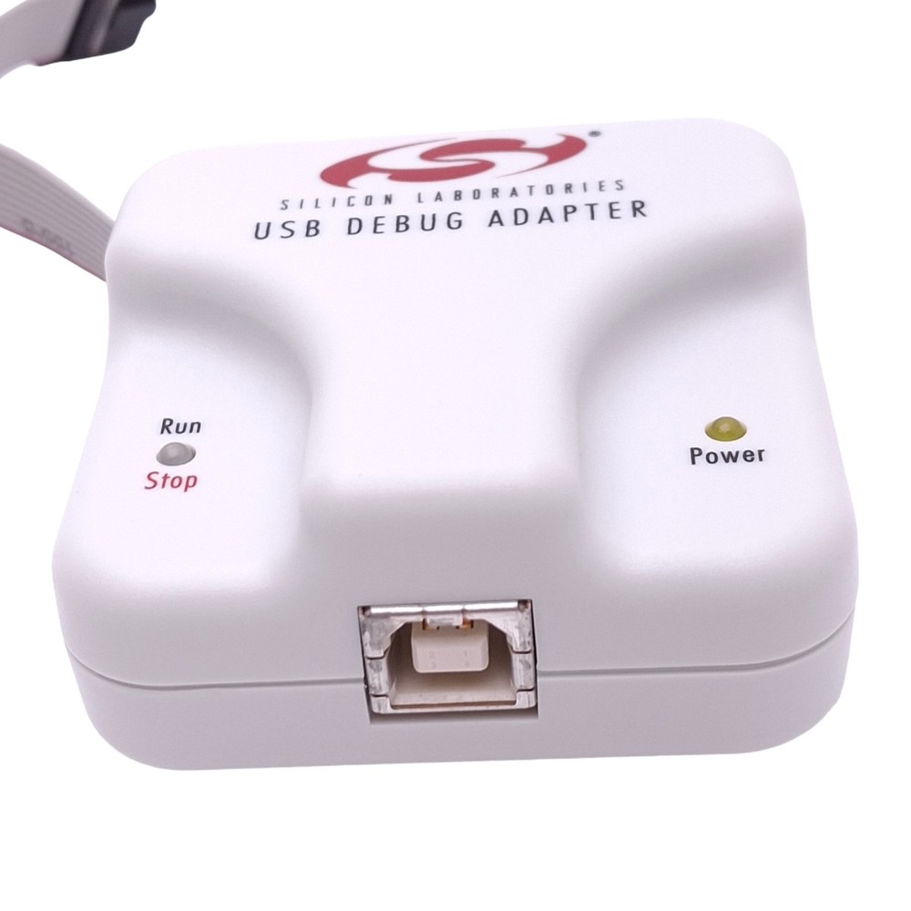 Silicon Laboratories DEBUGADPTR1-USB USB Debug Adapter, 8-bit, USB-B, 10-Pin