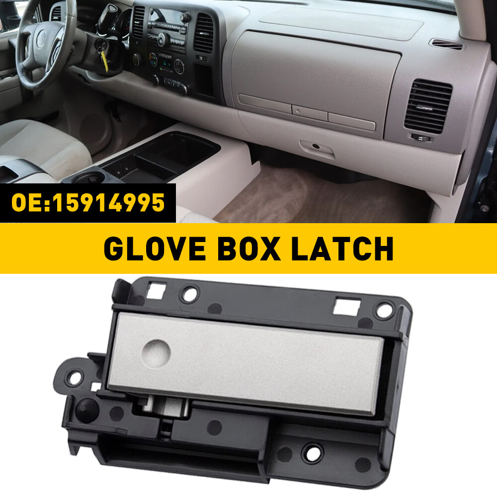 UPPER DASH GLOVE COMPARTMENT DOOR LATCH FOR HANDLE 07-13 GMC SILVERADO SIERRA EA