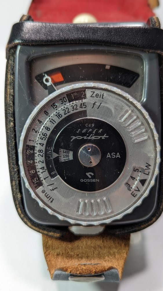 Super Pilot CdS Gossen Precision Exposure Meter, Made in Germany
