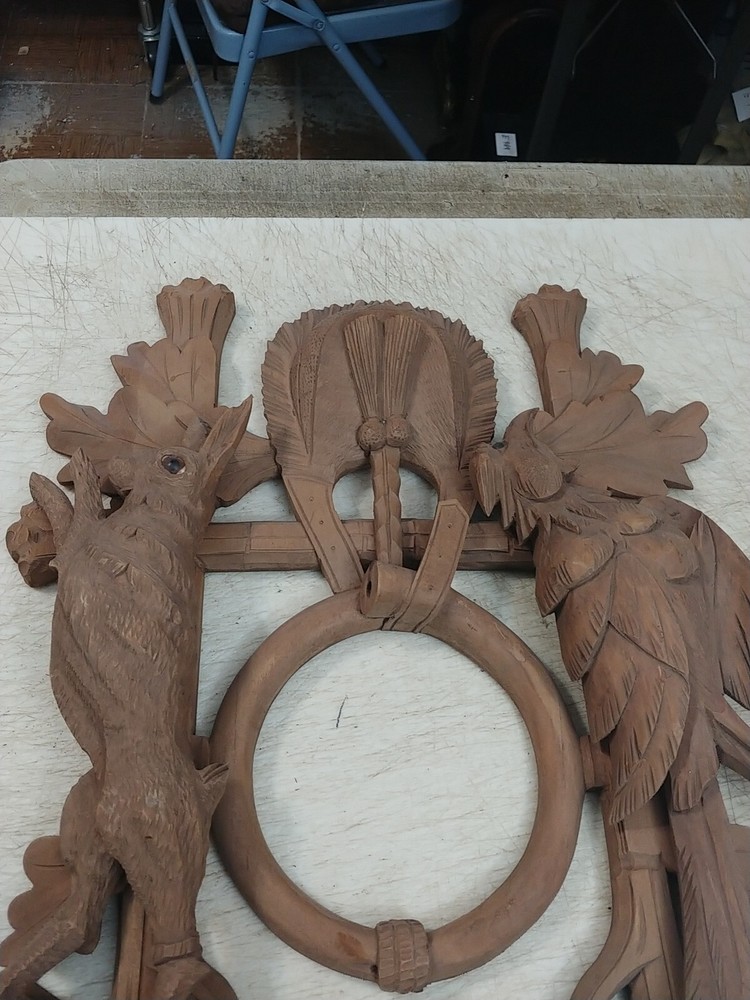 LARGE HUNTER CUCKOO CLOCK FRONT COVER