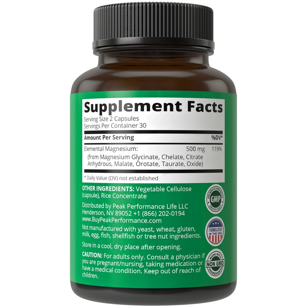 7 Forms Of Magnesium Capsules