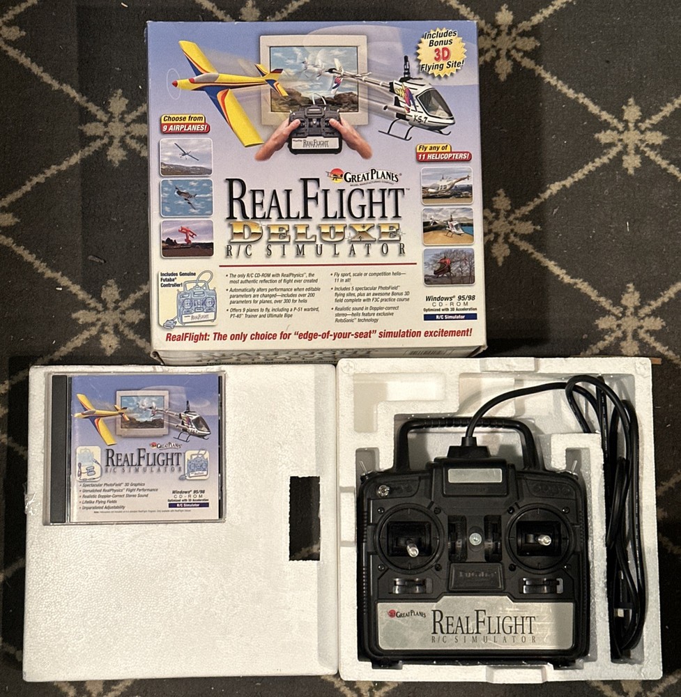 Great Planes | Real Flight Deluxe R/C Simulator (Windows 95/98)