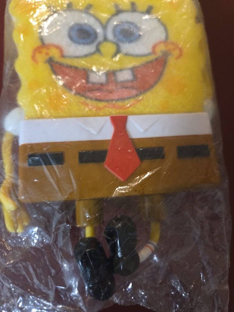 Spongebob Squarepants Bath Sponge with Holder 2002