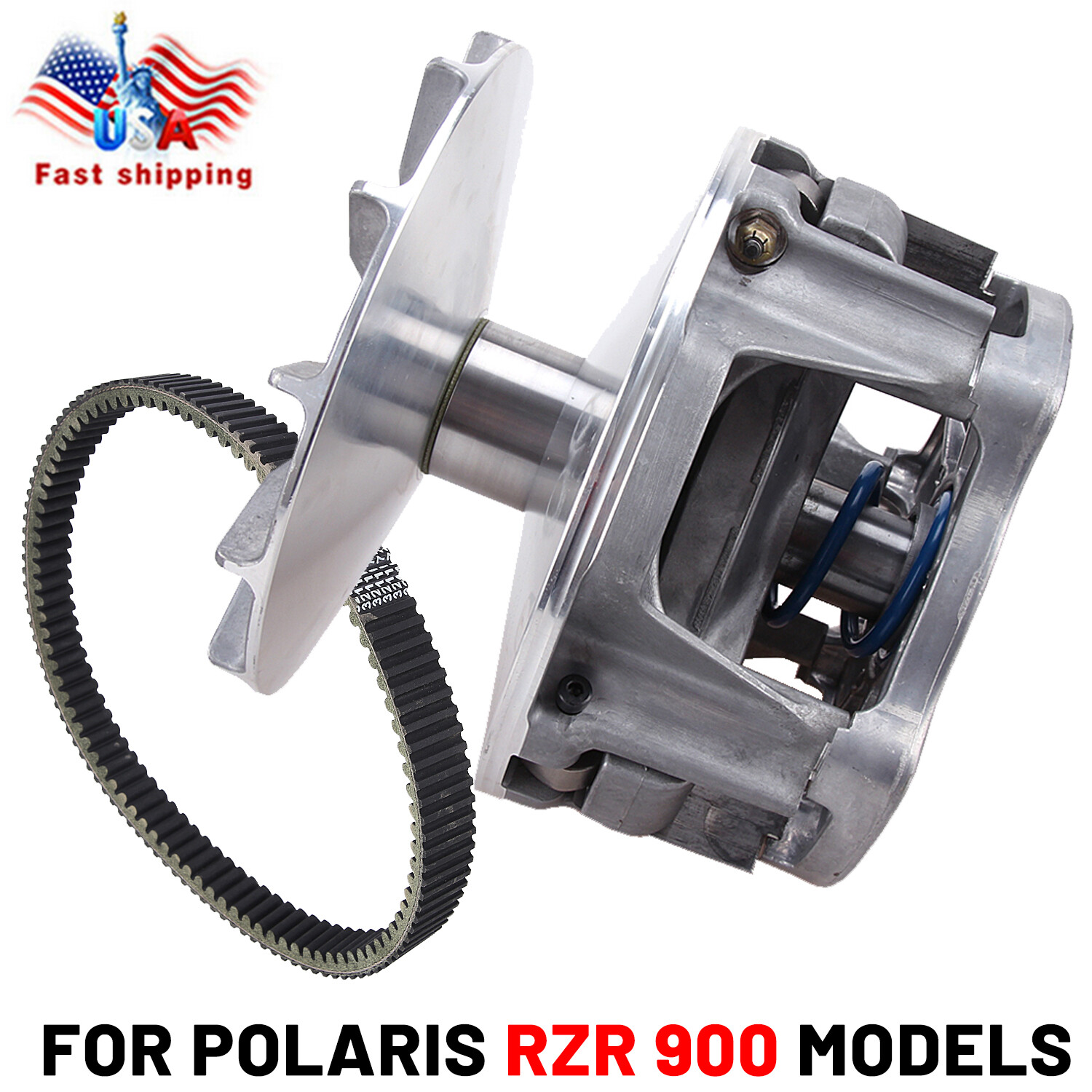 FOR 2013-19 POLARIS RANGER 900 XP NEW PRIMARY DRIVE CLUTCH Complete & Drive Belt