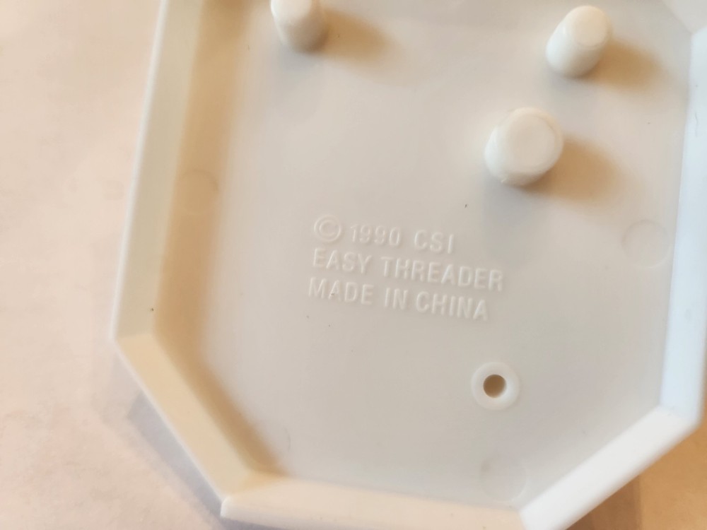 Vintage 1990 Easy Threader Machine With Instructions