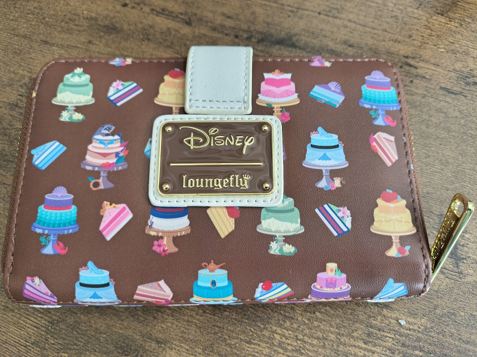 Loungefly Disney Princess Birthday Cakes Print Mini Backpack & Wallet Set