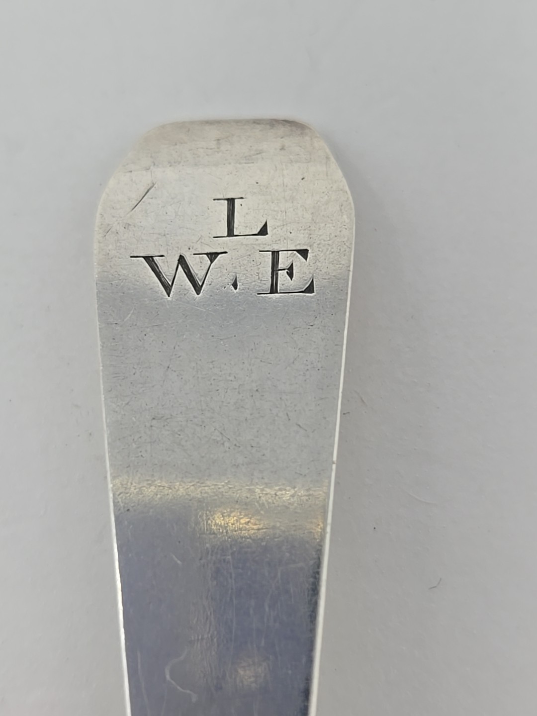 American Coin Silver Teaspoon G & G Alexandria Va 1809 - 1812 5 1/2" #2