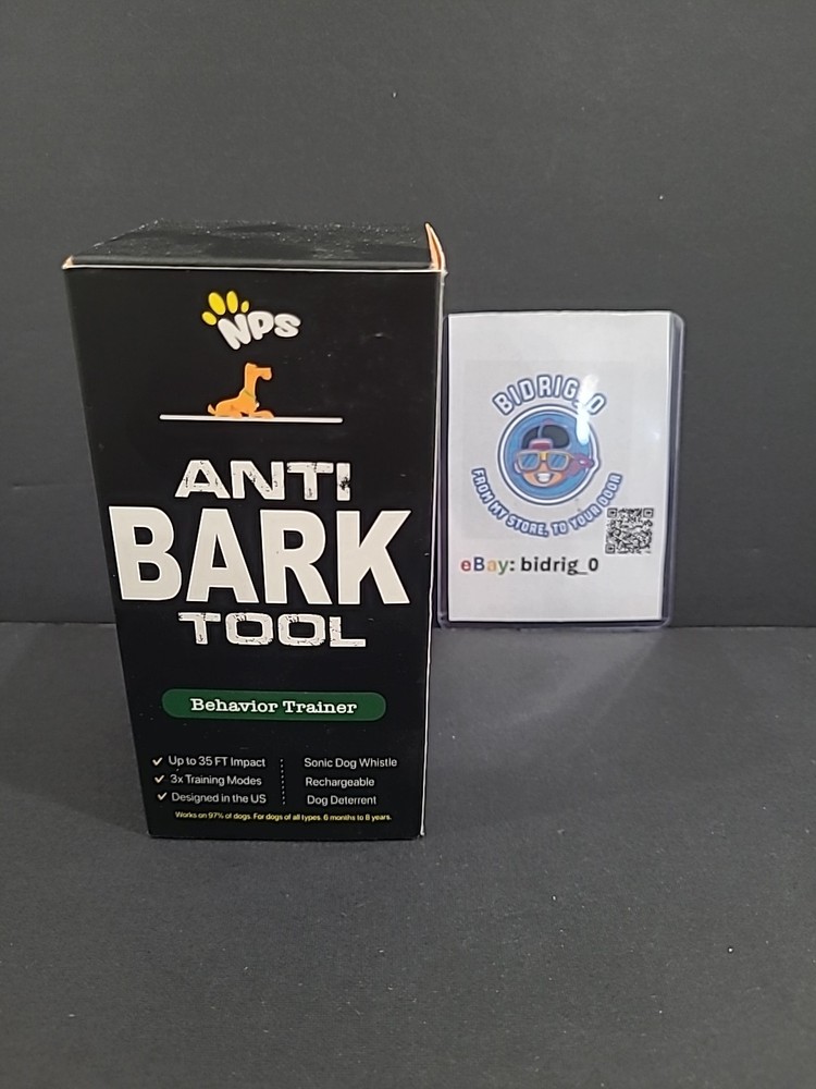 NPS Alpha Dog Behavior Trainer Anti Bark Tool Barking Control Handheld Device