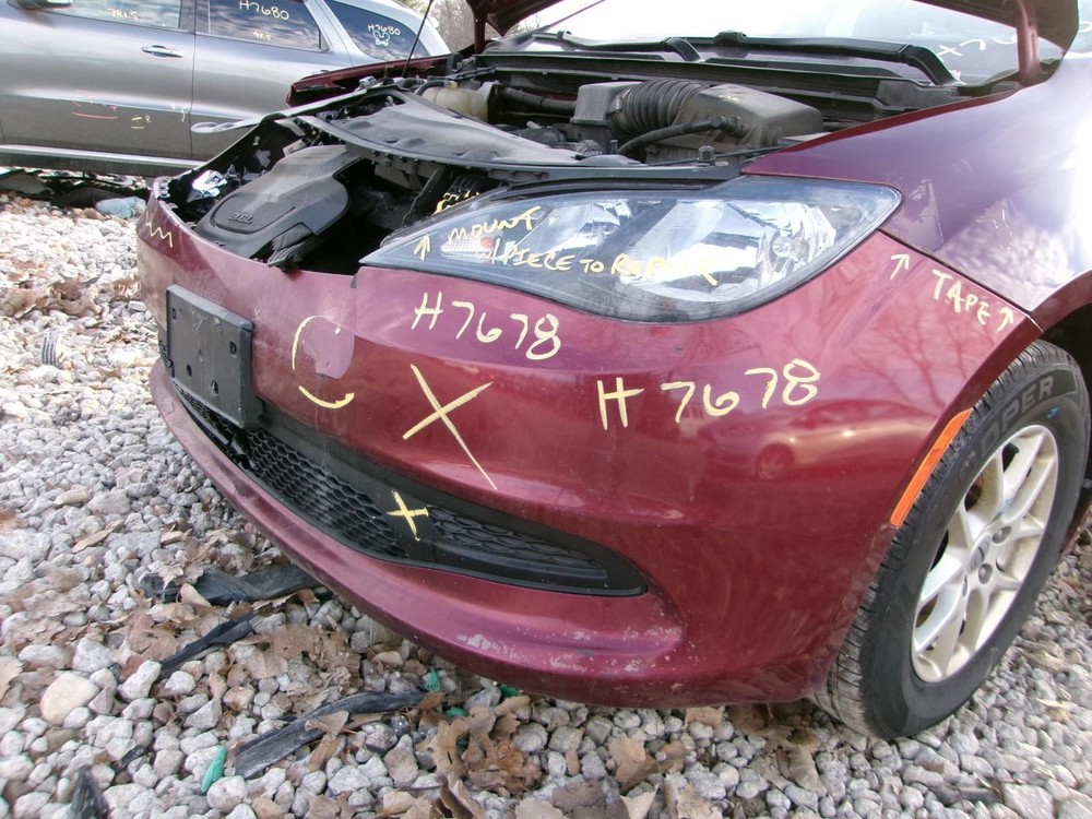 Used A/C Selector Switch fits: 2021 Chrysler Voyager front w/automatic engine st