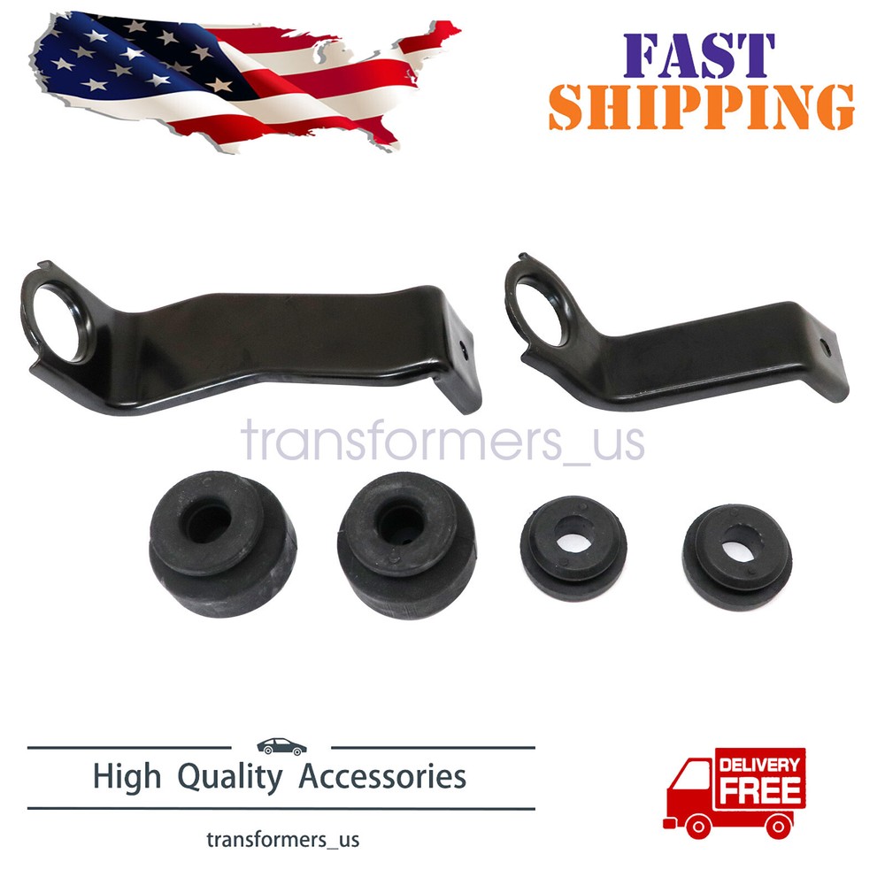 1 Set Stay Inter-Cooler Bracket & Bushing Upper Lower For Civic 2016-2020 2021