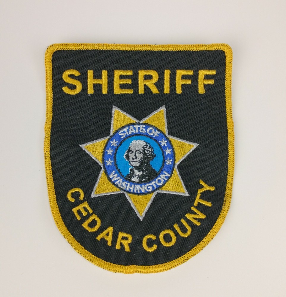 Siren: Cedar County Sheriff Uniform Shoulder Patch