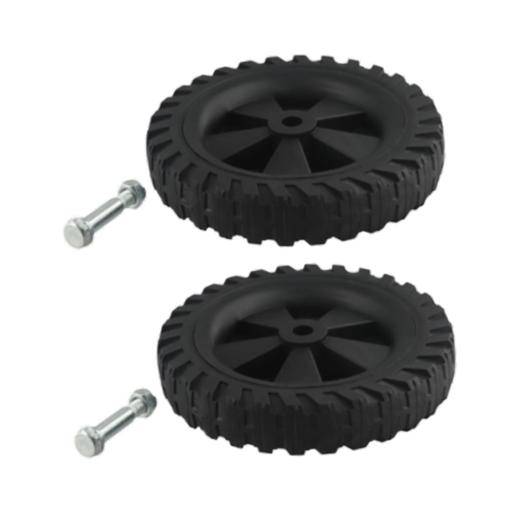 2Pcs Air Compressor Wheels Air Compressor Casters Easy Mobility Shock Absorption