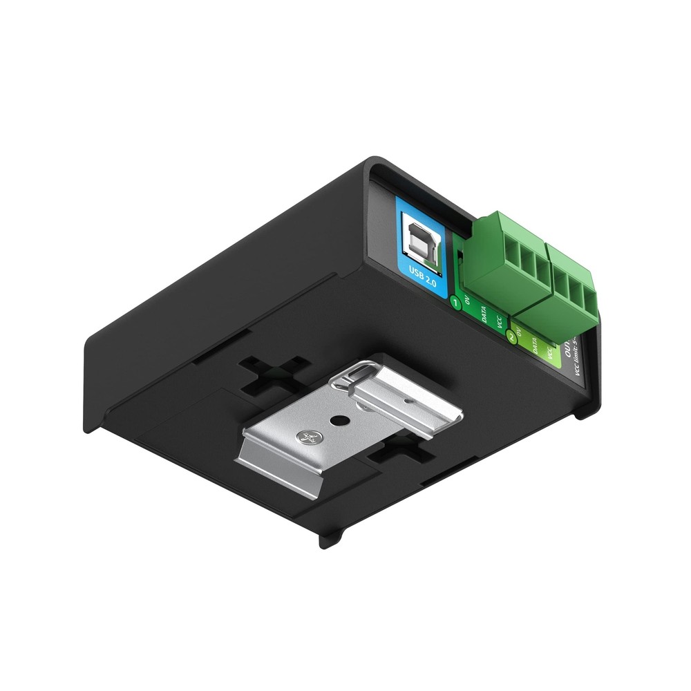 Enttec Din Pixie 73539 2-Universe DMX LED Pixel Controller, Black