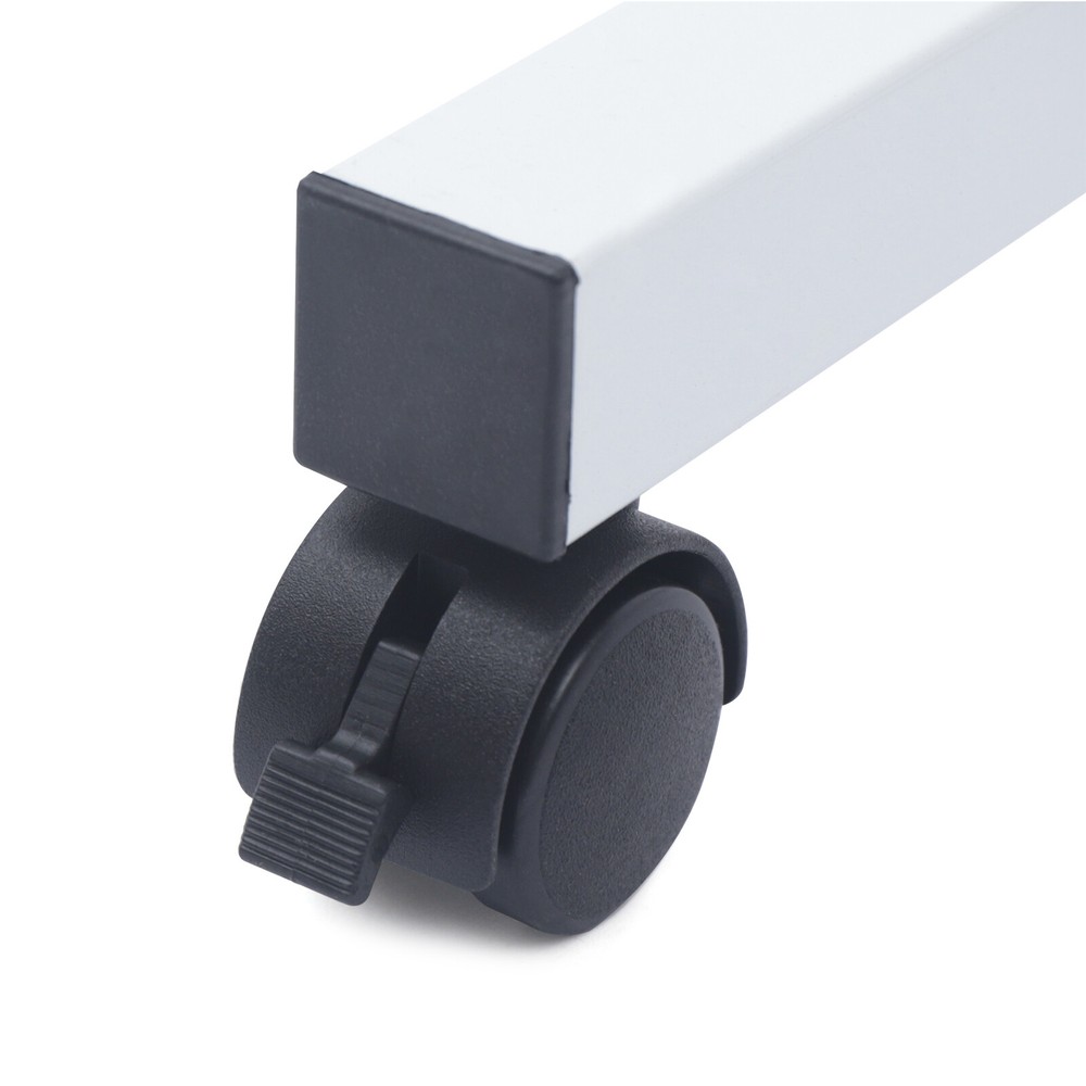 Over Bed Table Mobile Rolling Laptop Stand Computer Bedside Table Adjustable New