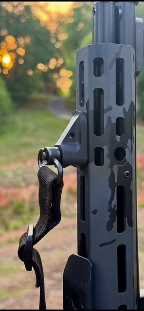 QD attachment Uncle Mikes sling mount/ finger stop