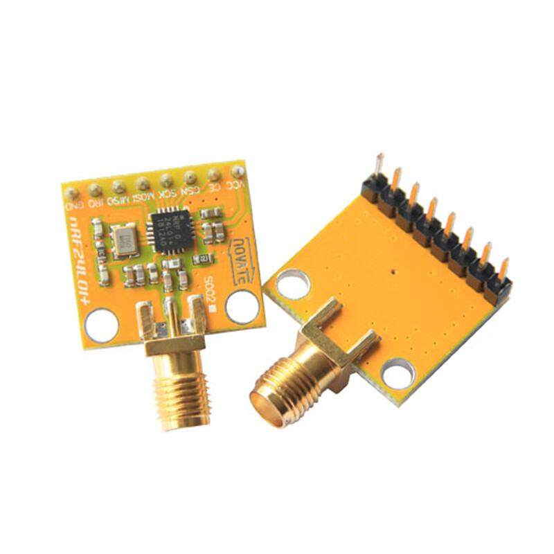 NRF24L01+/2.4G/+0dBm/RF Module/Wireless Data Communication Transceiver/SMA/500m