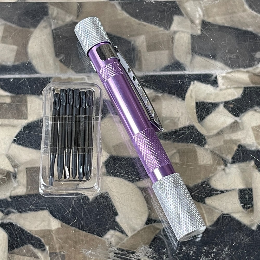 6-in-1 Precision Screwdriver - Purple