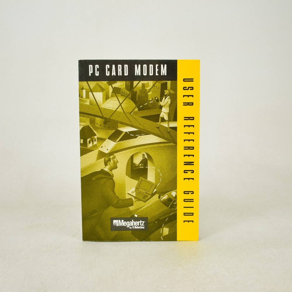 PC Card Modem User Reference Guide Megahertz US Robotics 1996