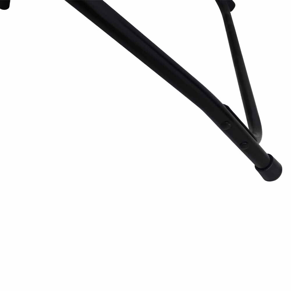 New Black Plastic Folding Chairs Stackable Chairs Enlarged Surface 10pcs/set