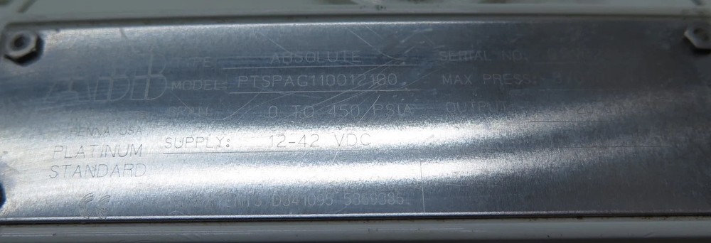ABB Bailey Absolute Transmitter PTSPAG110012100