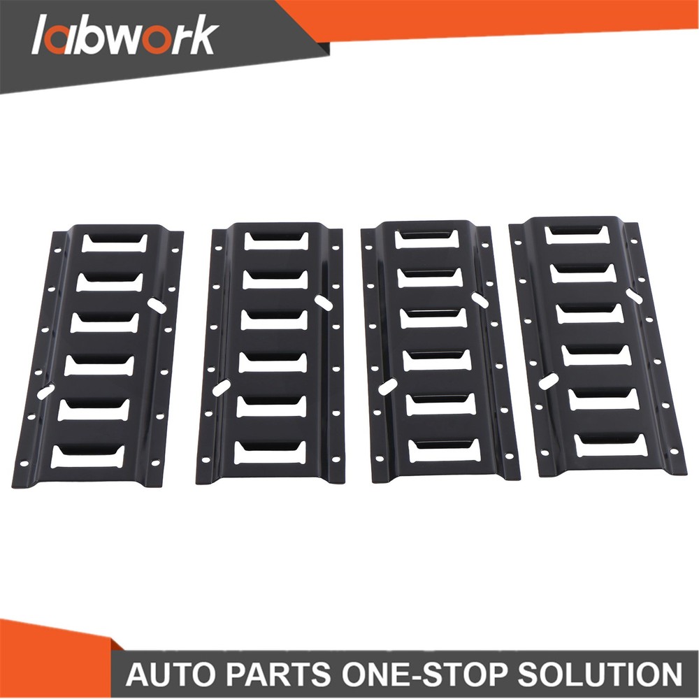 Labwork E Track 1 Feet Tie Down Tracks 4 Pack Trucks Trailers Garage E Track
