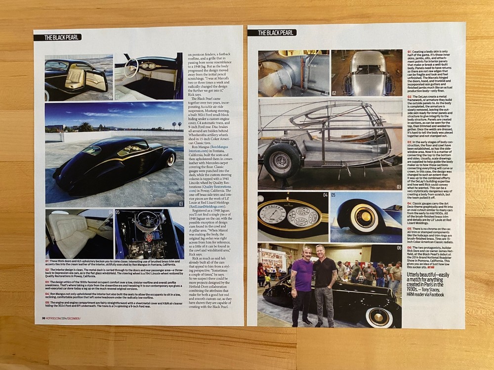 2014 Print Article Metallica 1948 Jaguar Custom