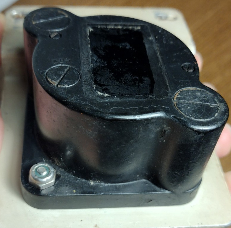 Vintage Unbranded Aircraft Unknown Clock (UNTESTED) (SEE DESCRIPTION)