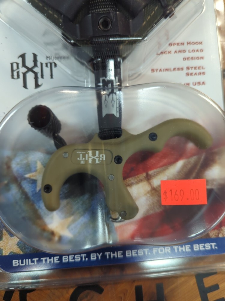 B3 Archery EXIT HUNTER- THUMB RELEASE w/ Wrist Strap *Cerakote Tan* *FREE SHIP*