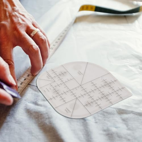 Acrylic Sewing Curved Corner Ruler,Sewing Patchwork Ruler Sewing Template