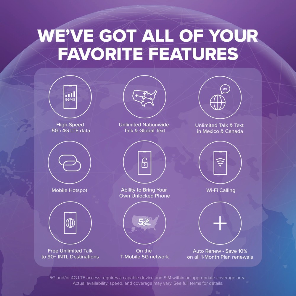 Ultra Mobile Prepaid SIM Starter Activation Kit