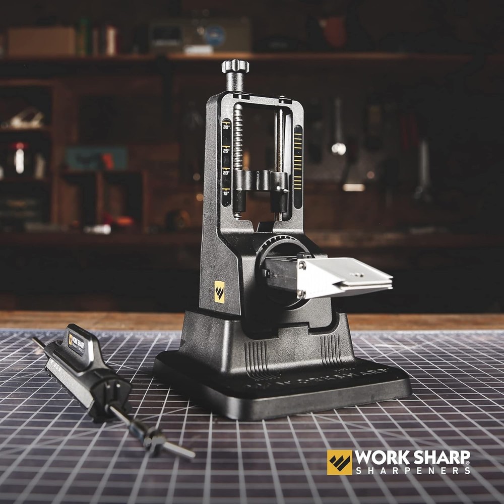 Precision Adjust Knife Sharpener Kit, Sharpens All Pocket and Kitchen Knives