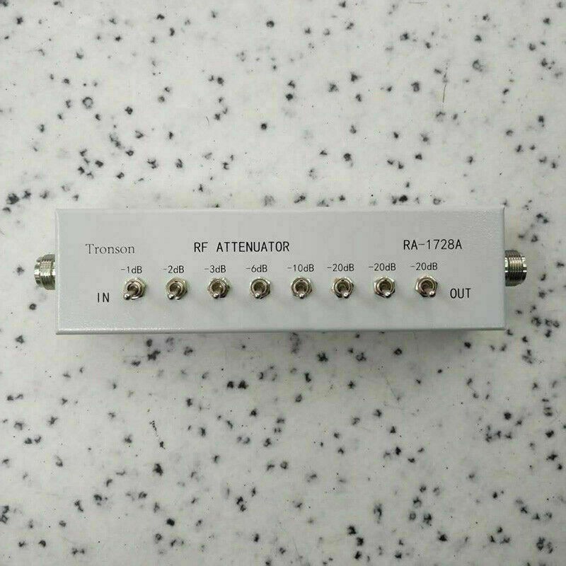 1X for Radio Transmitter 0- 82DB VARIABLE/ STEP ATTENUATOR 50 OHM