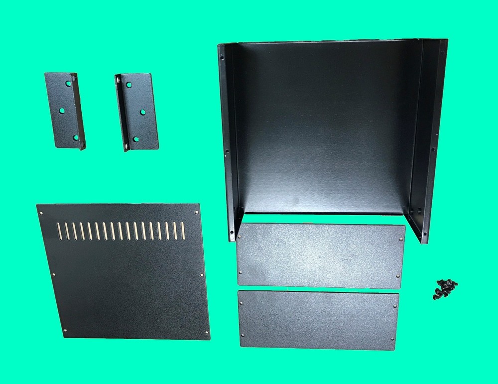 13-08083B Steel Half-Width 2U Chassis Rack Mount computer ITX audio DIY projects