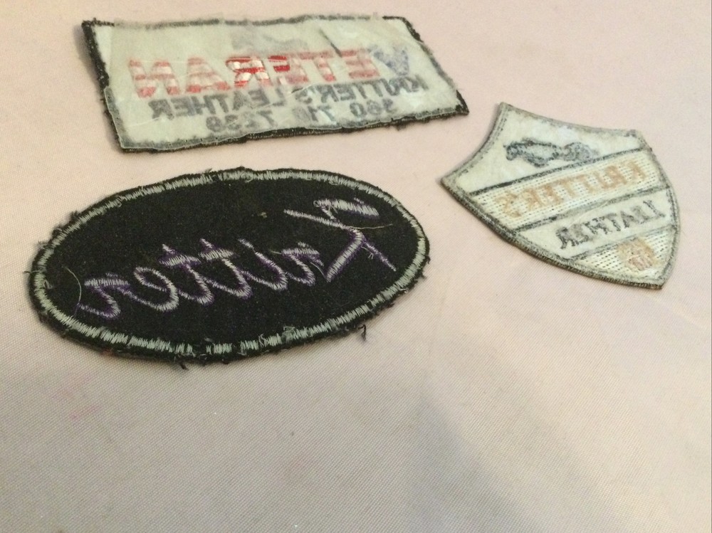 Kritter’s Leather 3 Patches