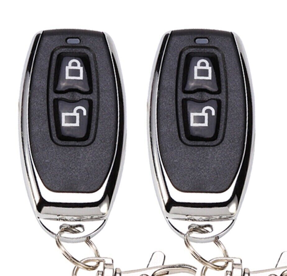 Electric Magnetic Door Lock Kit with 2 Remote Controls Access Control System