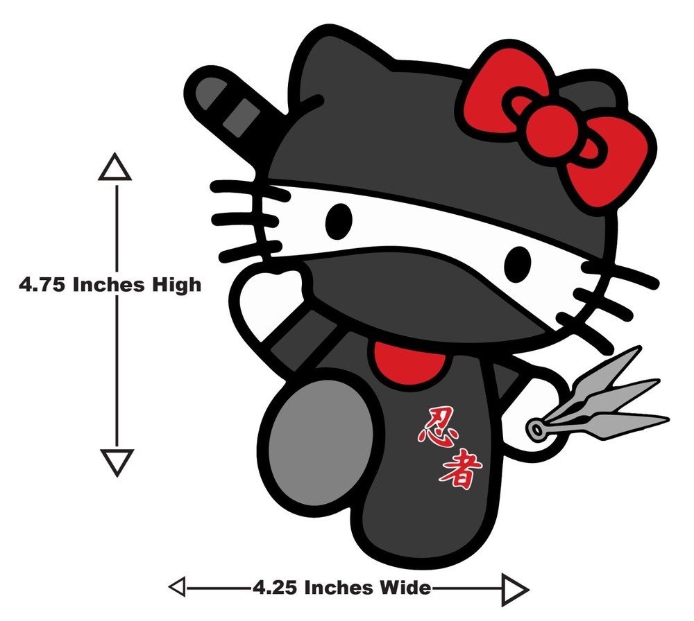 Hello Kitty Assorted Decals