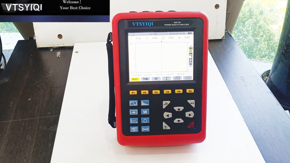 Power Quality Analyzer 3 Phase Energy Analyzer 4 PCS Current Sensor 10mA~10A