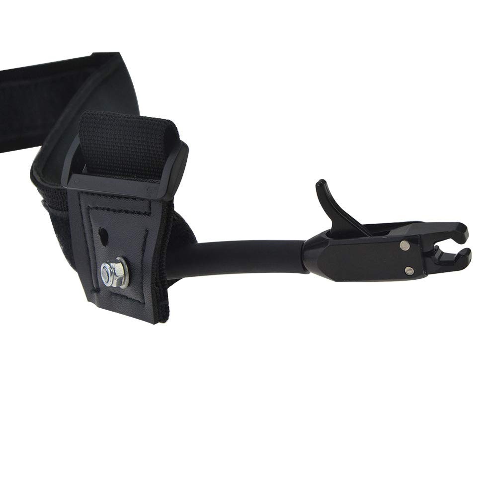 "Archery Compound Bow Release Aids with Wrist Strap and Trigger for Hunting"