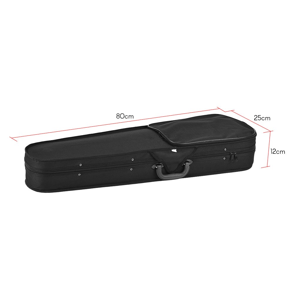 Professional 4/4 Full Size Violin Triangle Shape Case Box Hard & Super Light
