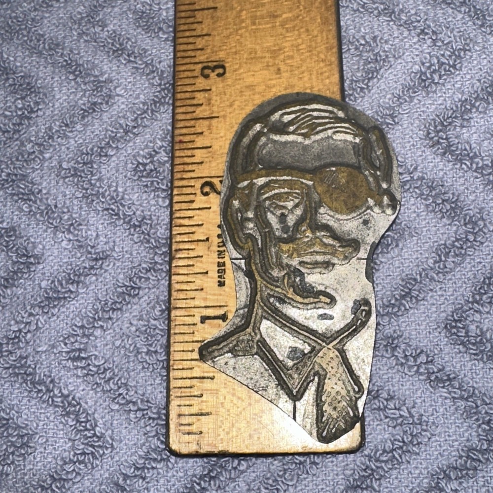 Printing Plate ( Man Wearing Eye Patch )