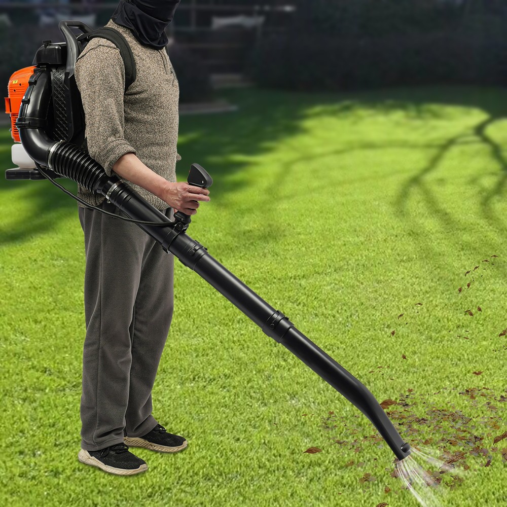 4-Stroke Backpack Leaf Blower Gas Power Portable Powerful Leaf Blowing Machine