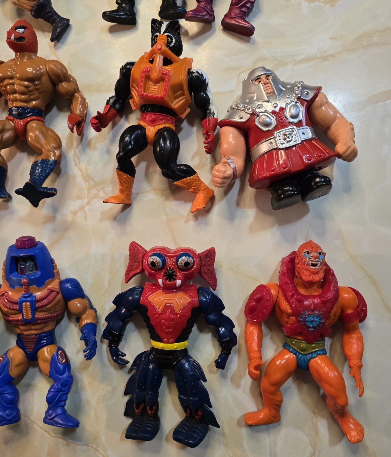 Lot Of 21 MOTU Action Figures w/ Some Accessories Original Vintage He-Man