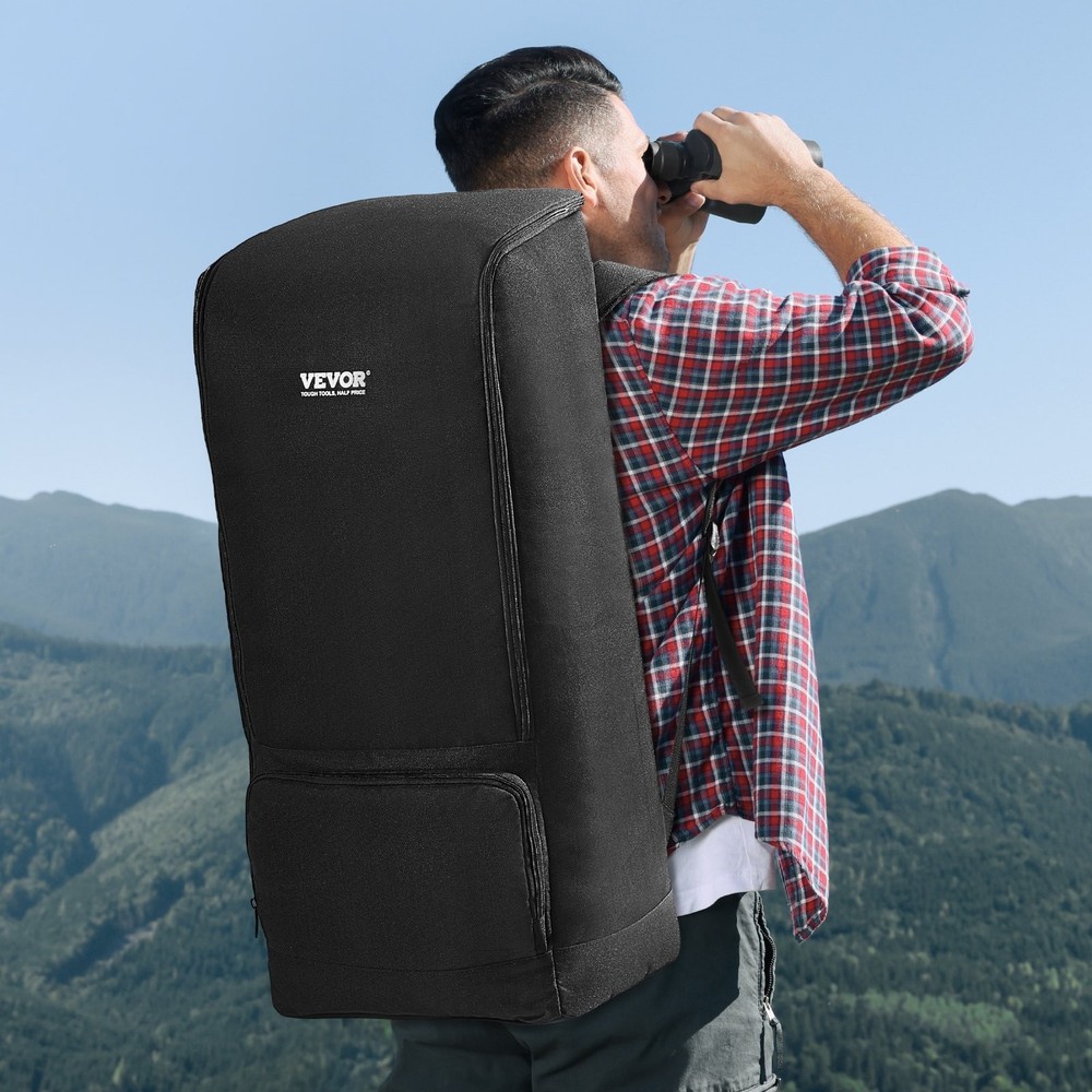 [New]Telescope Case, 29.9", Telescope Storage Backpack with Secure Strap, Pocket