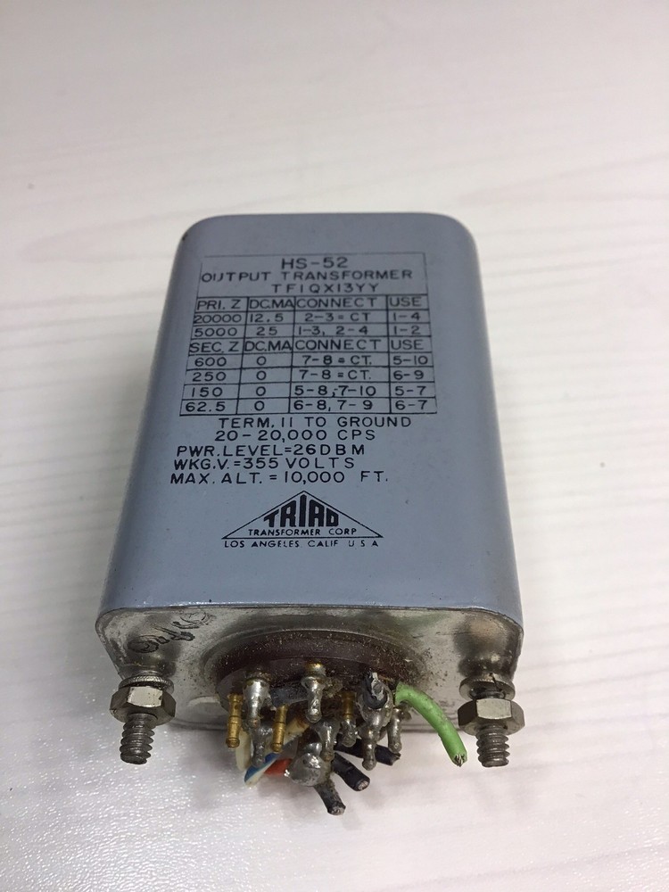 TRIAD HS-52 Output Transformer - Fairchild 670